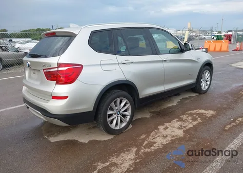 2017 BMW X3 xDrive28I z USA, uszkodzony, nr VIN 5UXWX9C37H0T22807